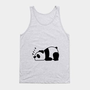 Sleeping Panda Tank Top